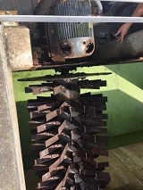 Almont ditch components before renovation